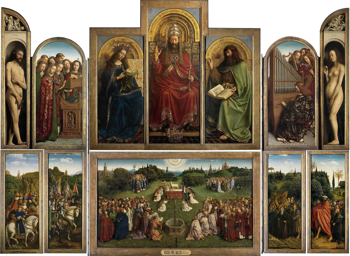 The Adoration of the Mystic Lamb (van Eyck)